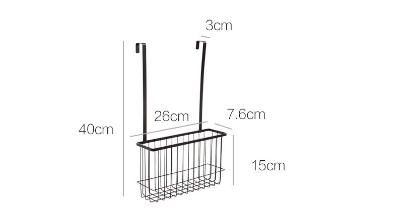 No-Drill Kitchen Hanging Shelf