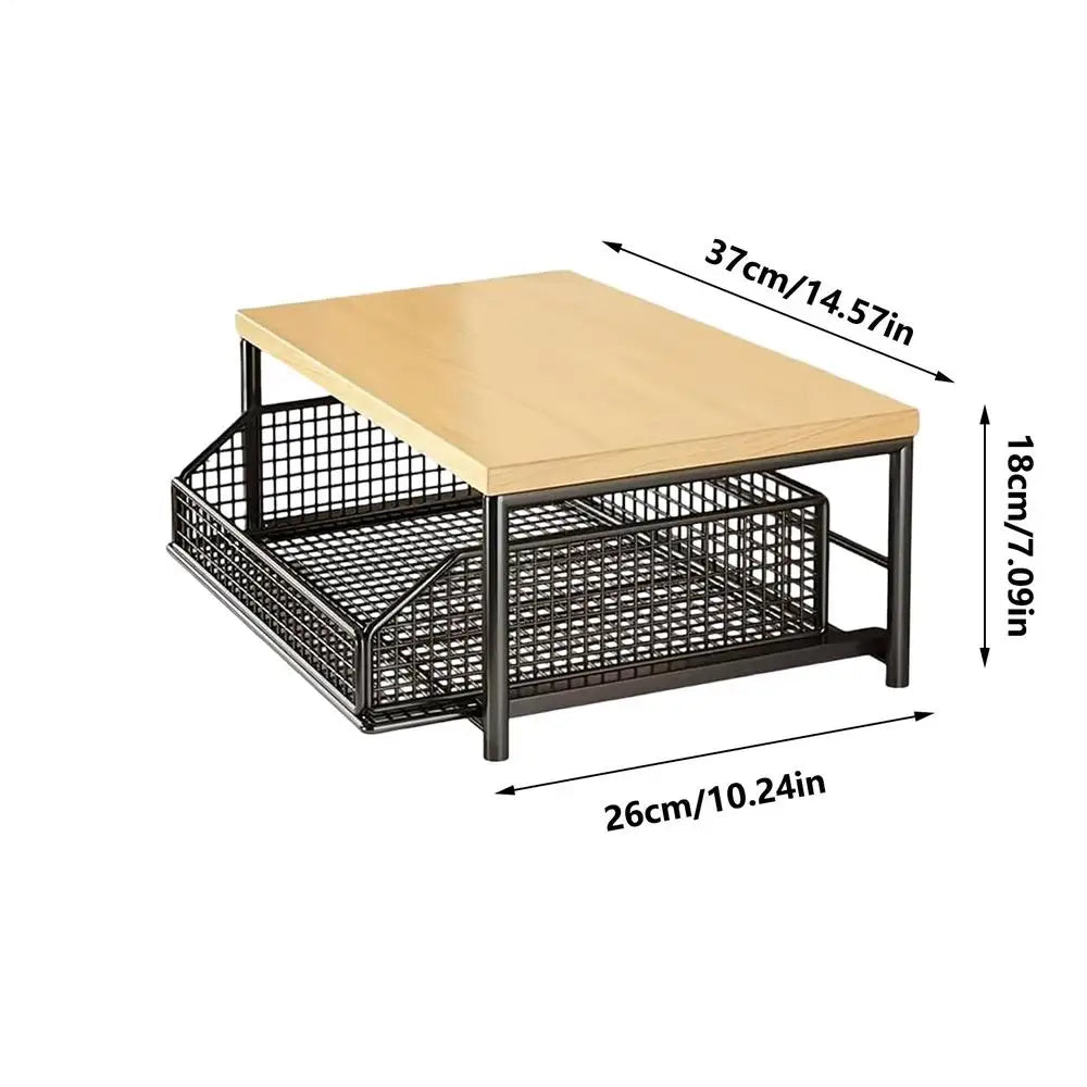 Kitchen Countertop Storage Shelf