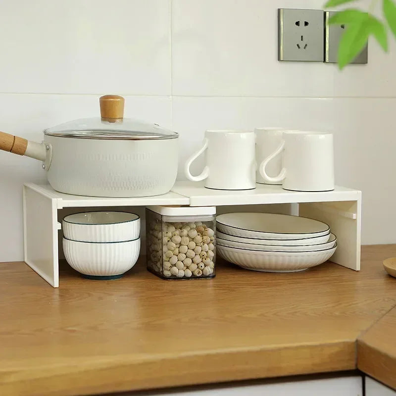 Adjustable Kitchen Cupboard Shelf